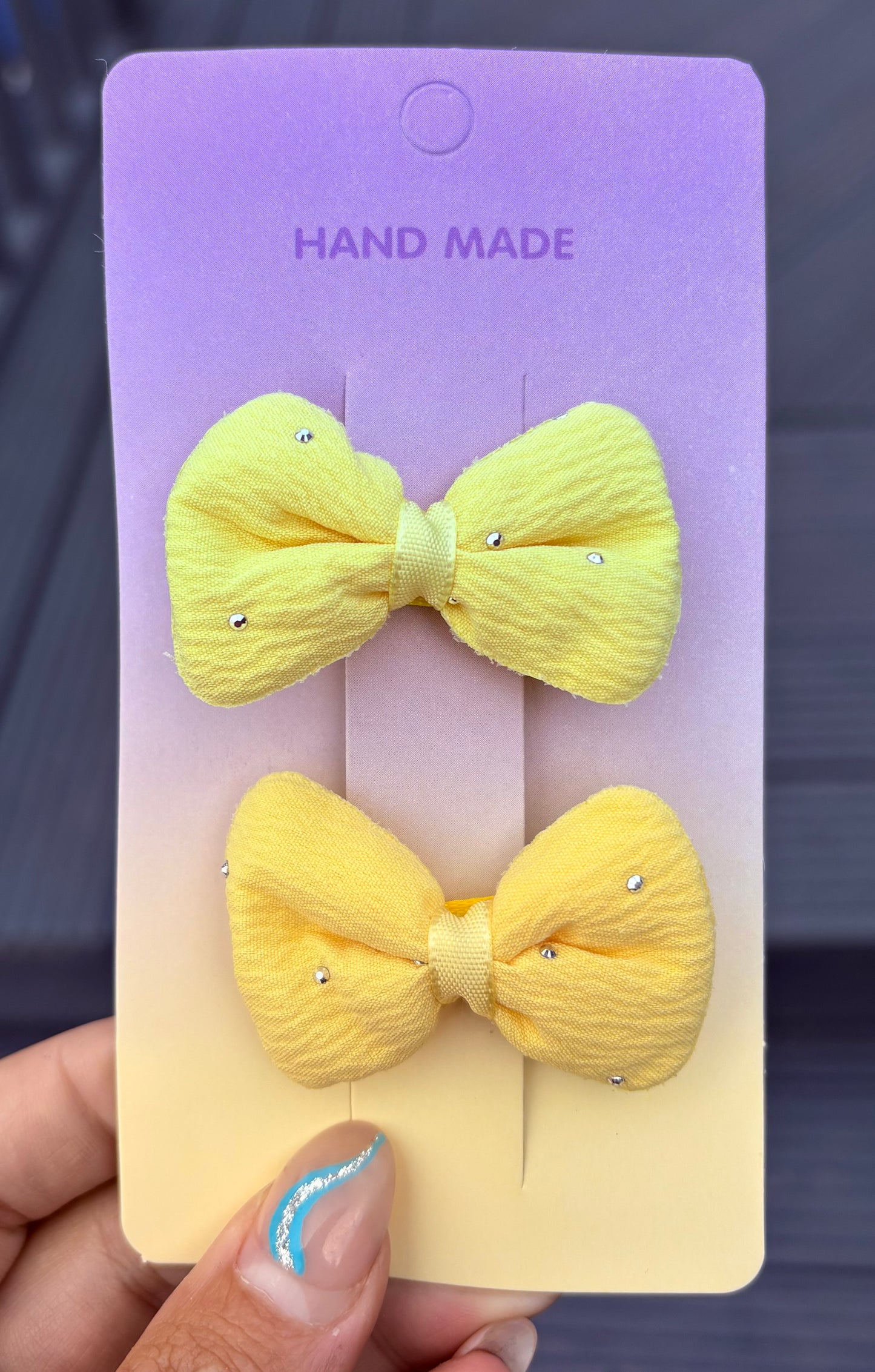 Tiny Baby Bow Clips