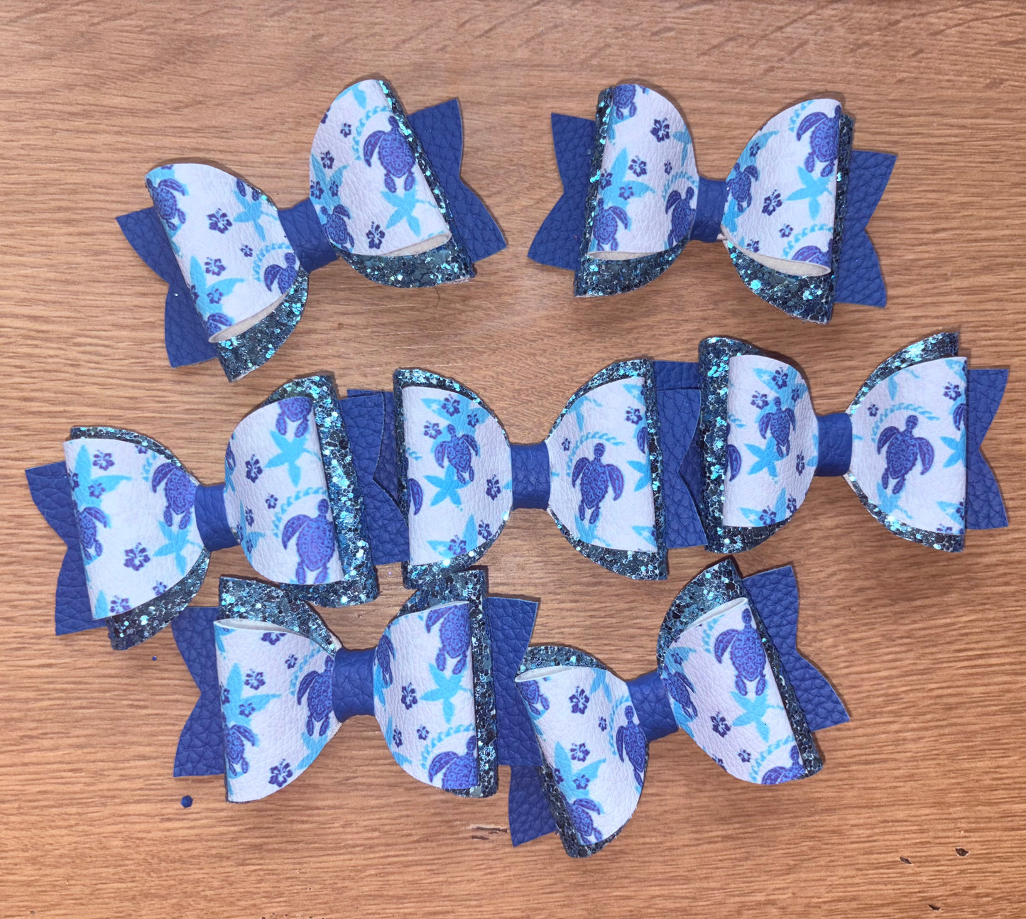 Under the Sea Die Cut Hair Bow