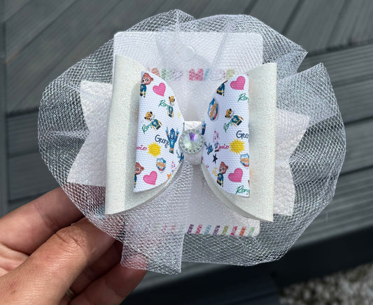 Haven Holiday Die Cut Hair Bow