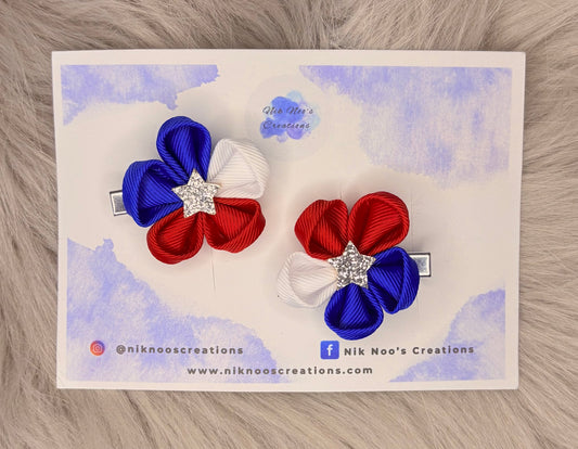 Flower Tiny Baby Hair Clips