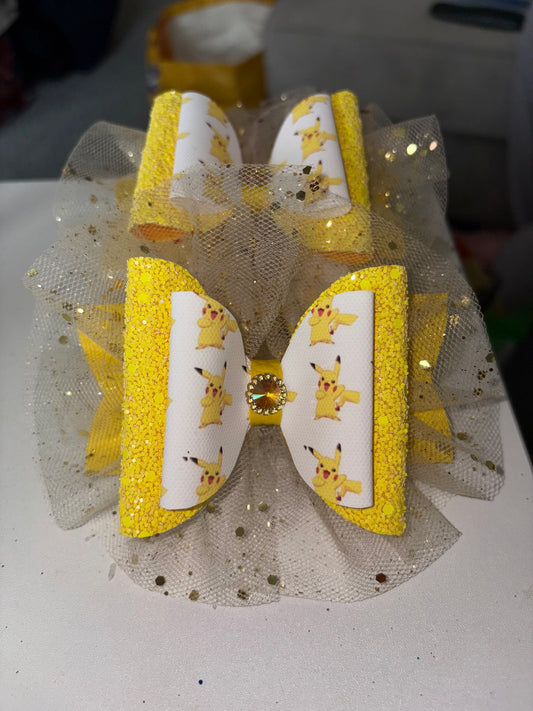 Hey Pokémon Die Cut Hair Bow