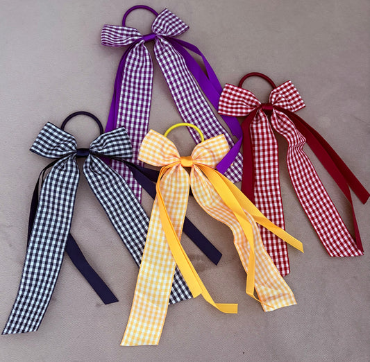 Gringham Bow Baubles